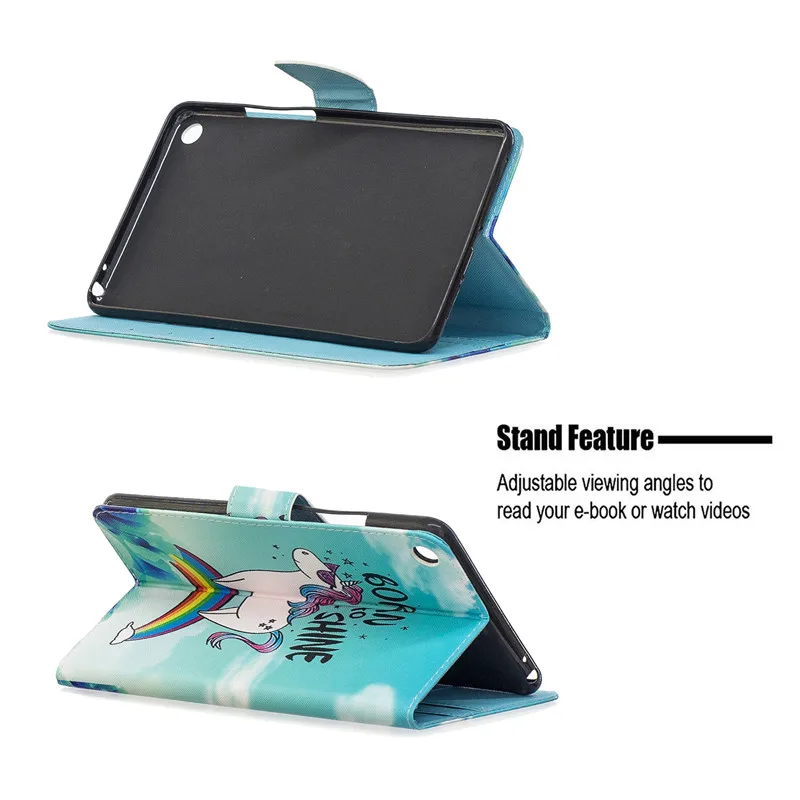 Чехол wekays Coque для Xiao mi Pad 4, 8 дюймов, мультяшный кожаный чехол, чехол для Xiaomi mi Pad 4, mi pad 4, 8, 0 дюймов, чехол, подарки