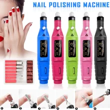 High Quality Electric Nail Drill Bit Set Manicure Machine Nail Art Pen Pedicure Nail FilMill Cutter Mini Nail Art Tools Kit