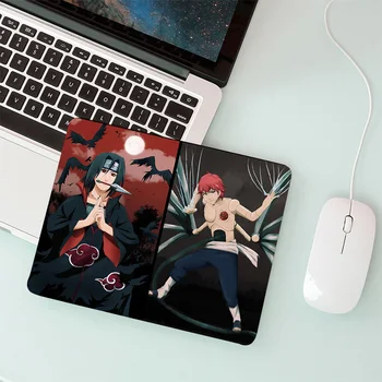 

Top Quality Naruto Akatsuki Anime Silicone Pad to Mouse Game Top Selling Wholesale Gaming Pad mouse mini mat