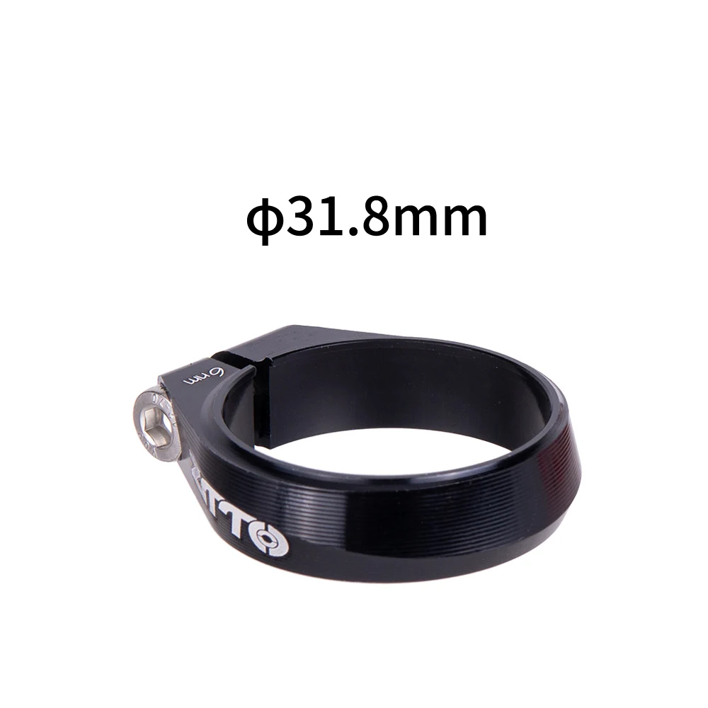 Black 31.8mm CNC ZTTO алюминиевый сплав CNC Сверхлегкий дорожный велосипед MTB Горный зажим для сидения велосипеда 31,8 34,9 мм дюймов Подседельный штырь трубка зажим запчасти для велосипеда - Цвет: Black 31.8mm CNC