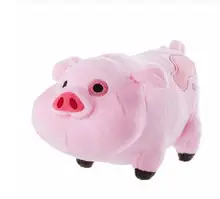 Jouet en peluche cochon Gra rose Original, 16cm, 1 pièce, avec patch d'étiquette, pour cadeau d'anniversaire, livraison gratuite