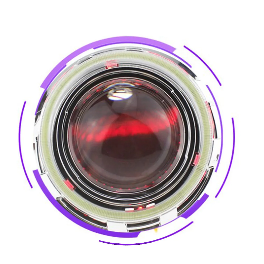 2 шт. Universa светодиодный стробоскоп круглый светильник s DC 12 В Angel Eye 60 мм-120 мм Halo кольцевой светодиодный автомобильный противотуманный светильник ходовой DRL головной светильник