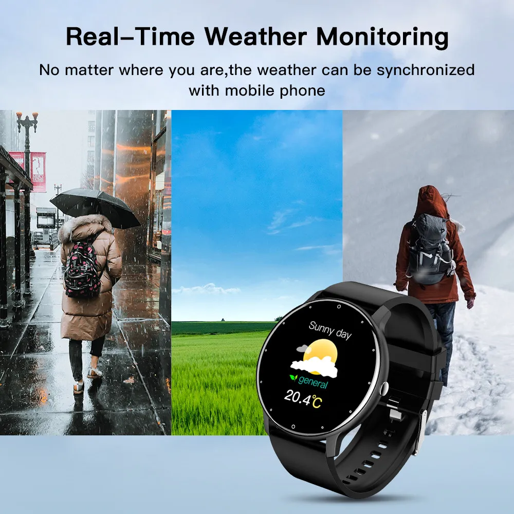 2025 Smartwatch Full Touch Screen Watches Sport Fitness Tracker IP68 Waterproof BT Call Smart Watch for Man Woman Android Phones 4