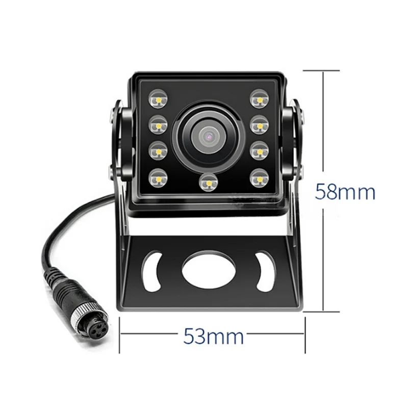 4 комплекта 2MP 1080P камеры с 1920*1080P 4-канальный 64 Гб SD DVR+ " HD VGA ЖК-экран монитор для Авто Грузовик Автобус набор транспортных средств