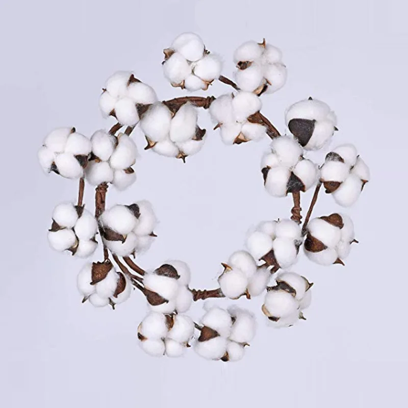 

Model Dried Flower Kapok Garland Wreath Door Hanging Home Festival Decorations Window Hanger Scene Decorative Decoration Amazon