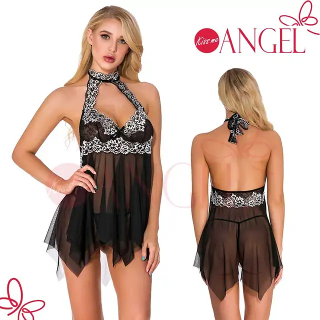 sheer babydoll top