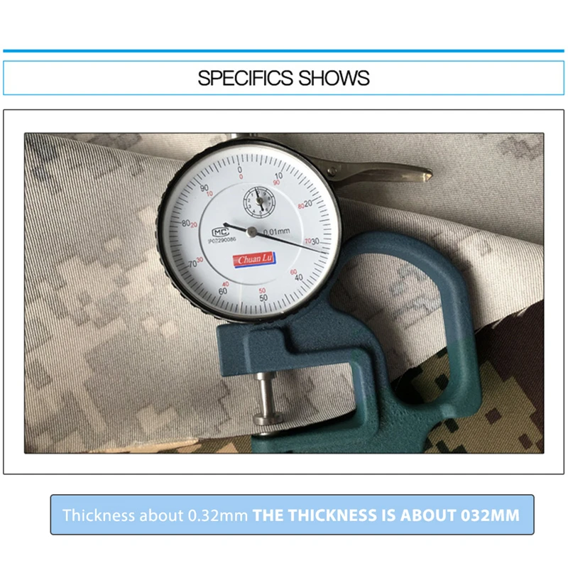 Полиэстеровая плотная ткань с реактивной печатью камуфляжной расцветки DIY