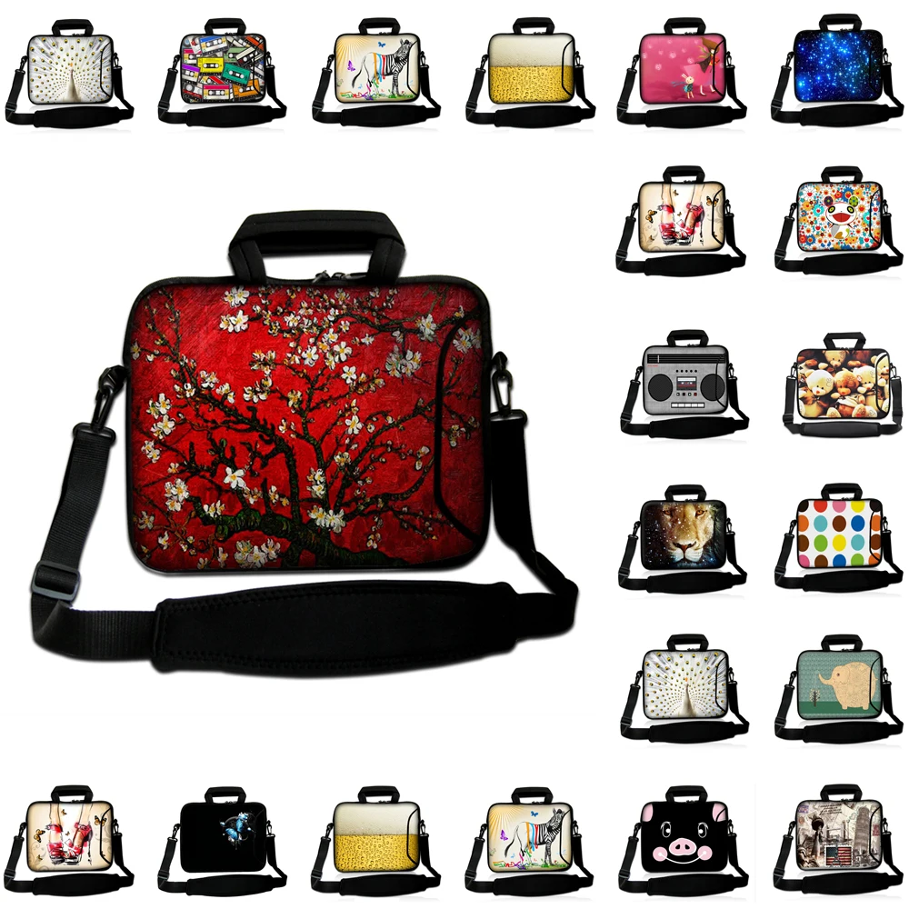Laptop Shoulder Bag Tablet Messenger Briefcase Case 10 11.6 13.3 14.1 15.6 17.3inch Notebook Handbag For Asus HP Acer Lenovo MSI