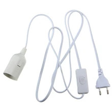 E27 E26 ЕС подвесной светодиодный светильник лампа провод розетки адаптер лампа база с выключателем/выключателем Цоколи держатель