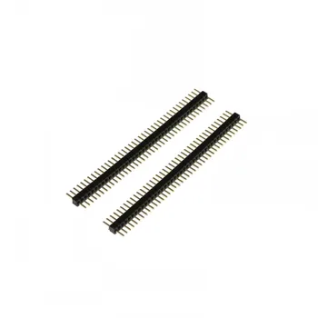 

200pcs 1.27mm single Row Male 1~50P 1.27 Breakaway PCB Board Pin Header Connector Strip Pin Header 2*3/4/5/6/7/8/10/12/15/20/40p