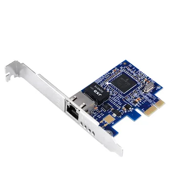 

NIC adapter slot RJ45 PCIe desktop 1 Gigabit Ethernet with Broadcom BCM5721 chip
