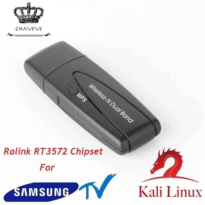 Двухдиапазонный 300 Мбит/с беспроводной Lan адаптер 5 8 ГГц USB Wi-Fi Ralink RT3572 ключ для Kali