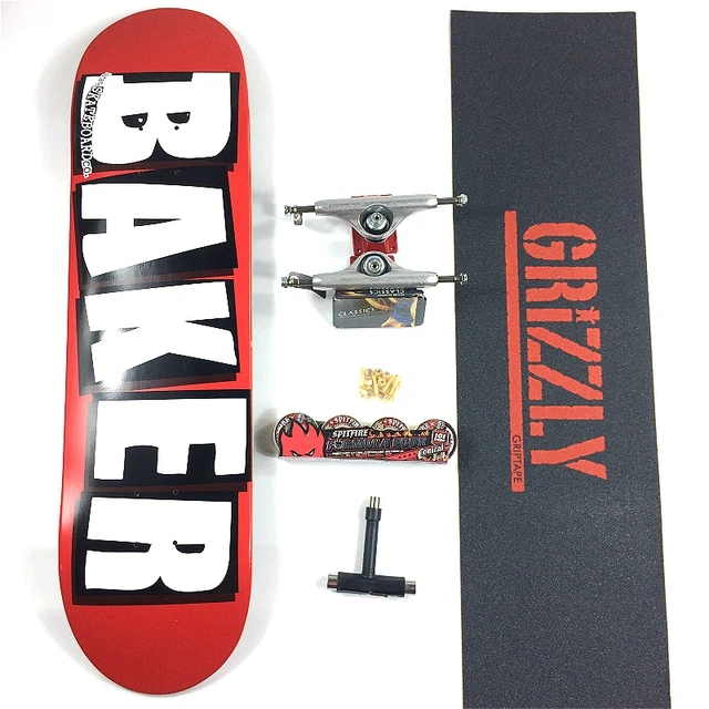 Add-on Wheels and Grip Tape for SKATEBOARD Size 7.75 to 8.25