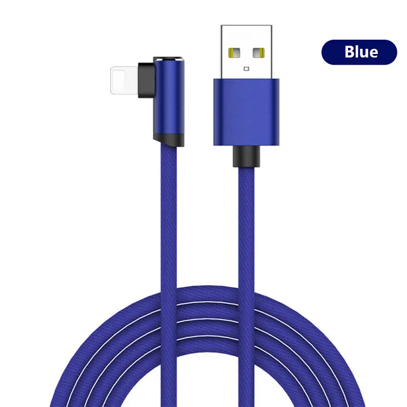 Кабель USB 2.4A быстрое зарядное устройство локоть 1,8 м кабели для iPhone 6 7 8 6s 7s Plus Ipde Mini 1 2 3 4 Iphonex Xs Max оборудование для зарядки