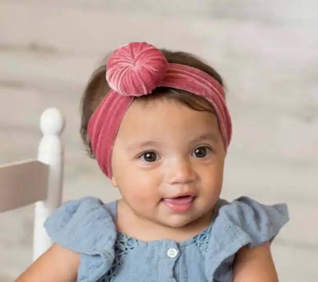baby donut headband