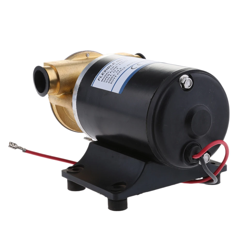 Boat Marine Yacht Washdown Bilge Pump, Deck Wash Pump. Vane Pump, Engine Cooling Pump KIT 12V 23L/min