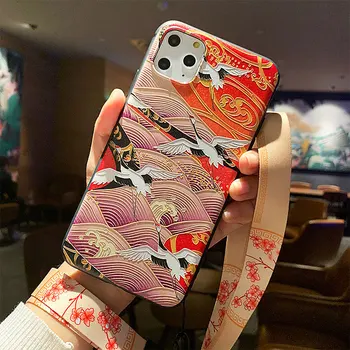 

3D Emboss Phone Case For Xiaomi Redmi Note 7 8 9 Pro 8T 7A 8A Mi 10 9 8 Lite 9T CC9 CC9e Soft TPU Back Covers Lanyard Coque