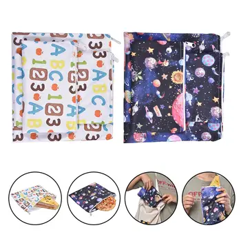 

3PCS Reusable Snack Bags Sandwich Bread Waterproof Bag Dishwasher Safe for Camping Travel Hiking