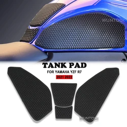 New Motorcycle Fuel Tank Pad Tank Sticker Decal Knee Pad Grip Pad For YAMAHA R7 YZFR7 YZF R7 2021- Fuel Tank Protection Tankpad