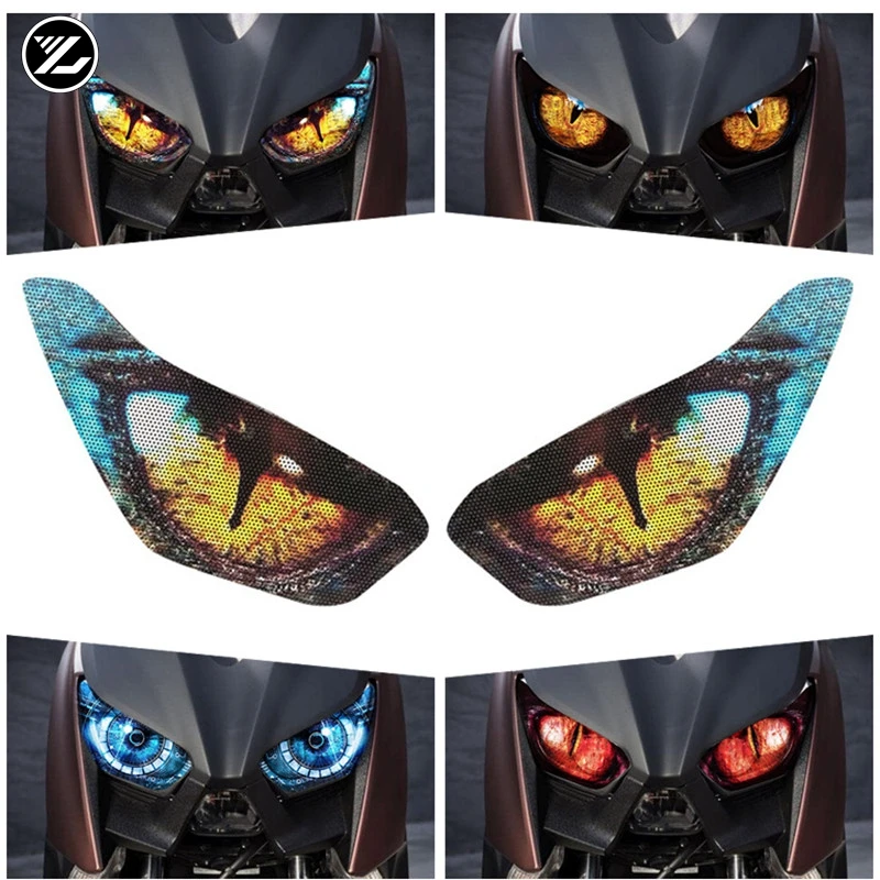 

Motorcycle headlight protection sticker Front Fairing Headlight Sticker Guard Sticker for yamaha X-MAX XMAX250 XMAX300 xmax300