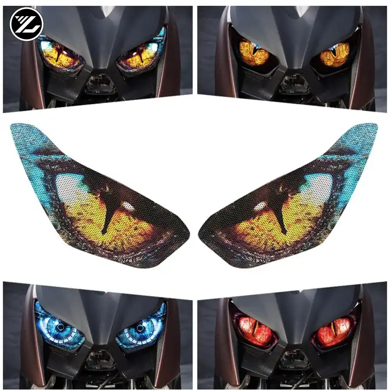 Motorcycle accessories headlight protection sticker Front Fairing Headlight Sticker Guard