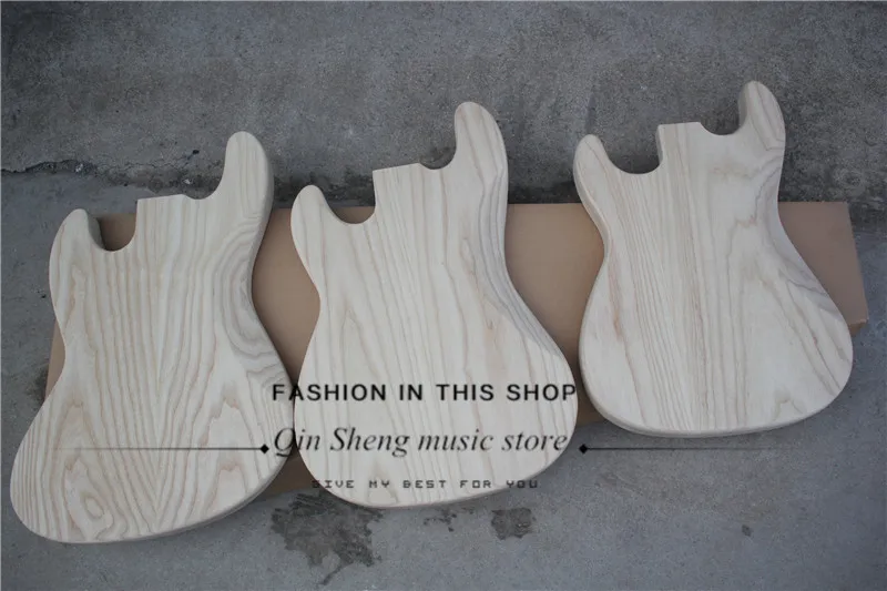 free shipping custom electric bass guitar,semi-finished bass guitar,ASH body, can custom color, free delivery