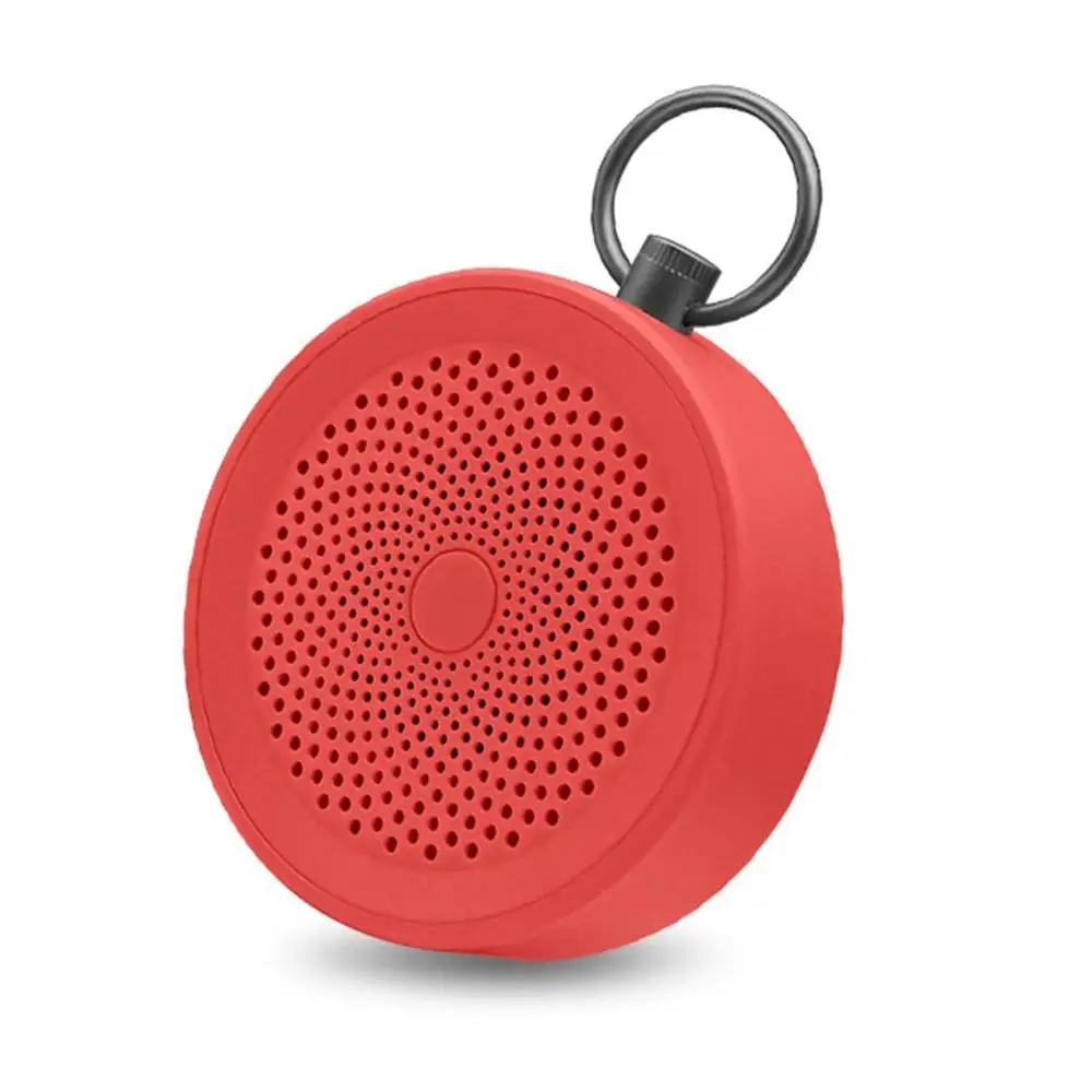 Bluetooth динамик Портативный беспроводной Bluetooth динамик стерео с супер басами драйвер/Встроенный микрофон динамик - Цвет: Красный