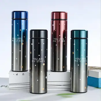 

ZOUNICH Thermos Mug Sky 304 Stainless Steel Vacuum Flasks Thermos Cup Coffee Tea Milk Travel Mug Thermo Bottle Thermocup 500ML