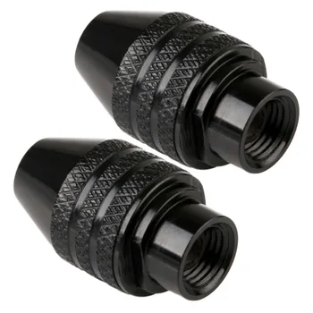 

2pcs M8*0.75mm Electric Grinder Chuck Drill Rotary Tool Quick Chang Adapter