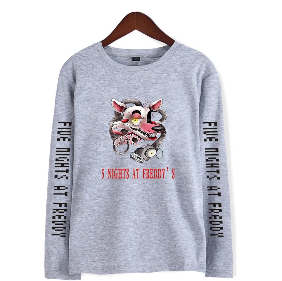 Five Nights at Freddy хип-хоп Уличная футболка модные брендовые футболки harajuku мужские летние с длинным рукавом