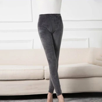 

Women Ladies Winter Thermal Warm Leggings Thick Fleece Fit Slim Trousers Pants