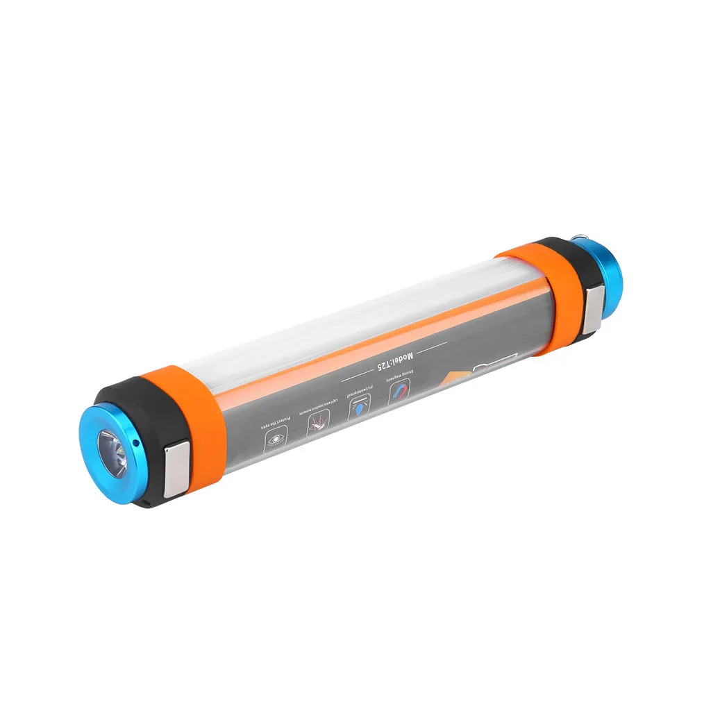 Waterproof Anti-Mosquito Camping Light Tent Light Magnetic Portable Lantern Flashlight Rechargeable Hiking Camping lamp Outdoor