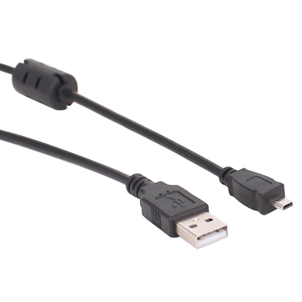 2 шт. USB аксессуары черный провод передачи данных Мощность 1 5 м зарядный кабель