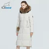 ICEbear 2022  winter women's coat  woman  jacket with fur collar windproof and warm parka fashion women's clothing GWD20263D ► Photo 2/6