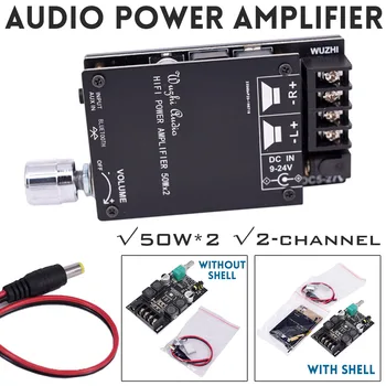 

HIFI Wireless Bluetooth 5.0 TPA3116 Digital Power Audio Amplifier board TPA3116D2 50WX2 Stereo AMP Amplificador Home Theater