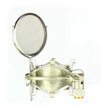 60 мм металлический амортизатор подвесной паук микрофон Стенд ветер Экран защитный фильтр для Behringer B-1 B-2 Pro C-1U C-1 C-3