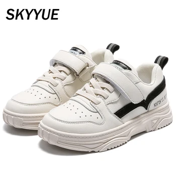 

Kids Sport Sneakers Children Black Casual Sneakers Baby Girls Genuine Leather Brand Sneakers Boys Running Shoes Trainers Spring