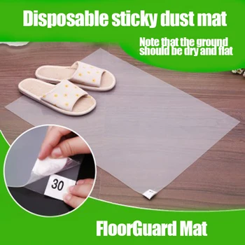 

Anti-dust Peel-off Disposable Mat Decontamination Hygienic Home Floor Mat Rug FP8