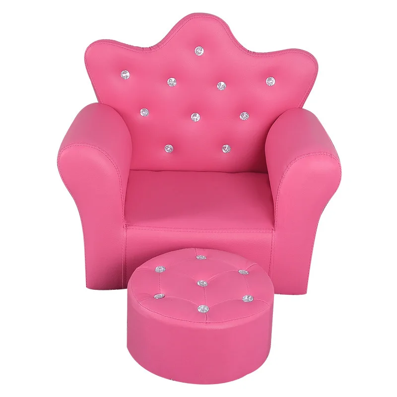Детская корона диван прекрасный мультфильм принцесса детский сад мини-диван подарок игрушка диван стул для детей диван детская мебель