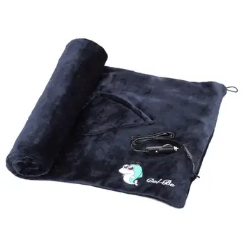 

12V Car Heating Blanket Winter Heated Universal Shawl Knee Warm Belly Blanket Washable Knee Blanket
