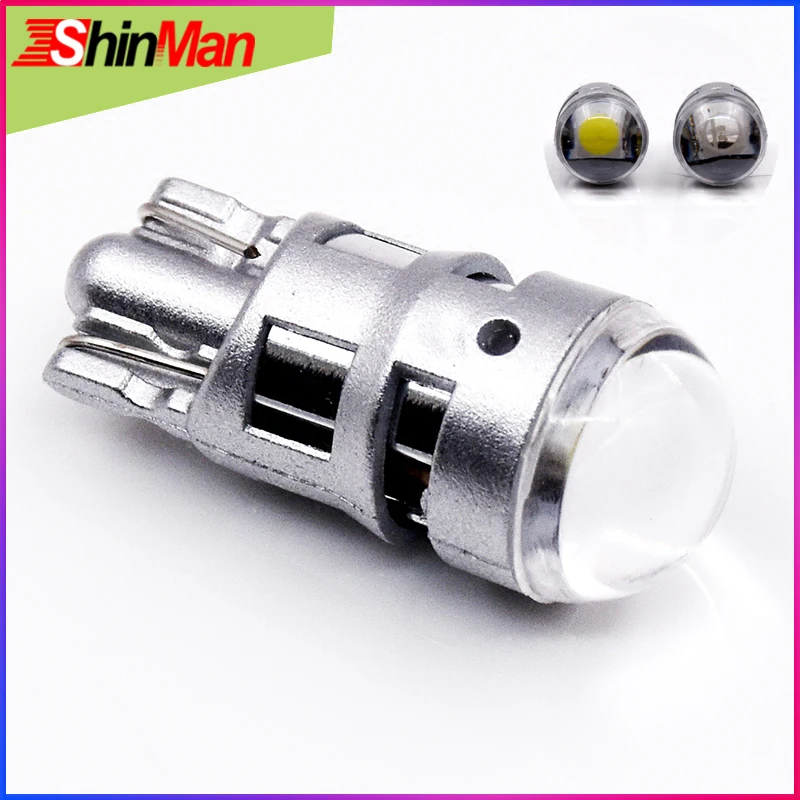 ShinMan 10x светодиодный светильник T10 W5W 3030SMD стояночный габаритный s внутренний для