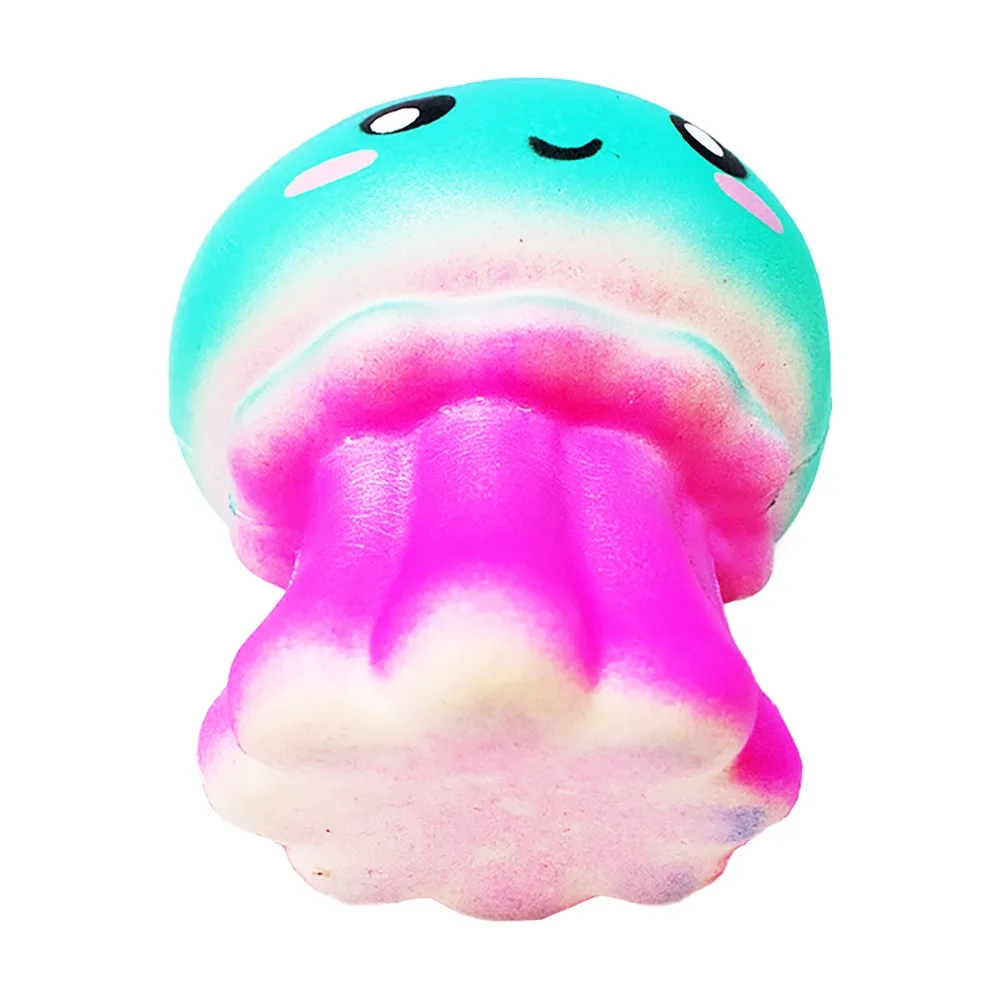 Squishy Animals Anti Stress Soft Kawaii Squishies Slow Rising Squeeze Jellyfish Sqishy Scented Mochi Cute PU Toys