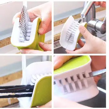 

DIY cleaner multi-function kitchen, knife and fork chopstick cleaning supplies tableware kitchen cleaning tools