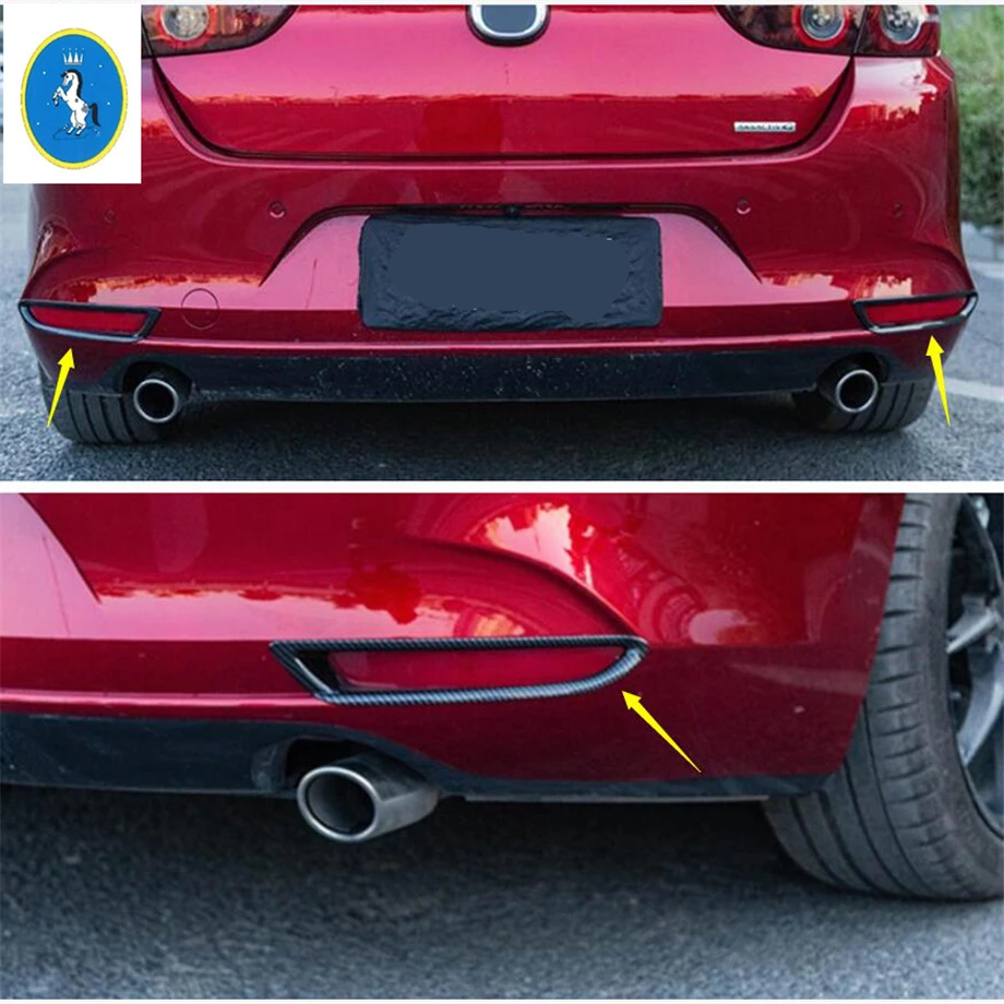 Yimaautotrims авто аксессуары задние противотуманные фары противотуманная фара рамка