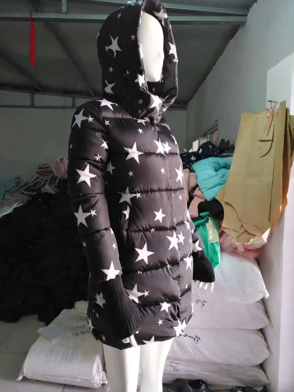Осенне-зимний Звездный теплый свитер AliExpress EBay
