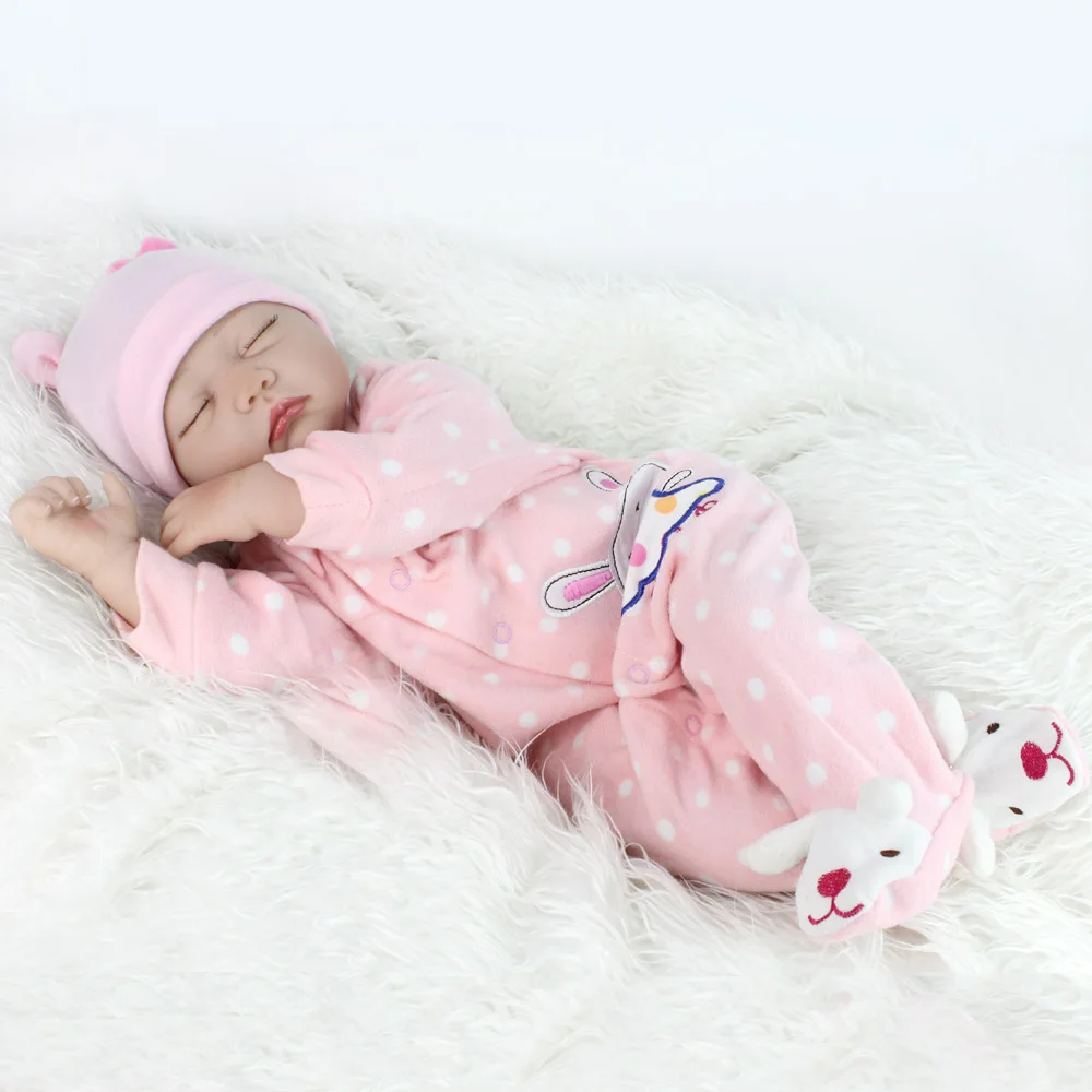 NPK кукла Bebe reborn для девочек 55 см Силиконовая Кукла reborn baby DOLL l. o. l Реалистичная кукла для малышей boneca reborn Сюрприз подарок