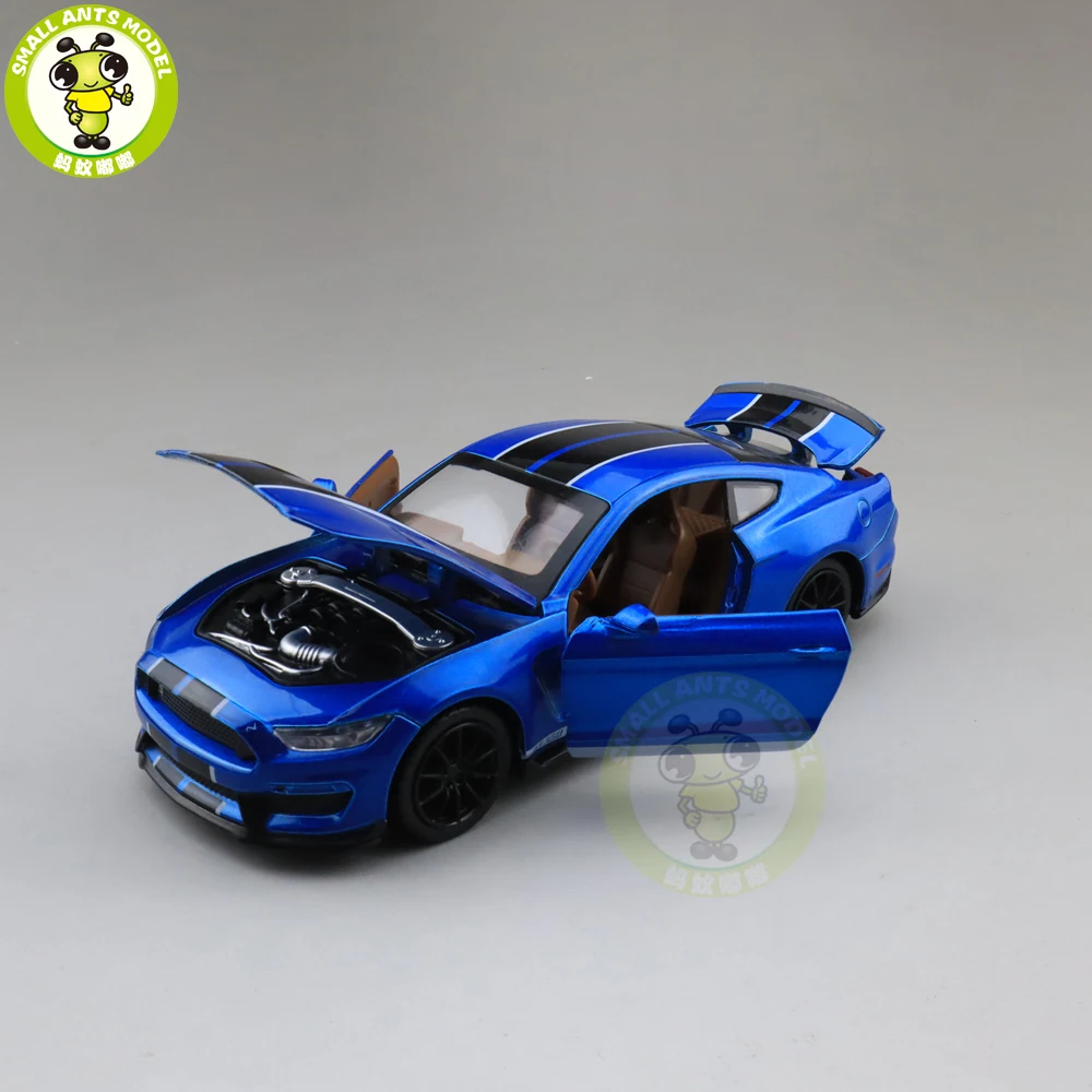 1/32 Ford Mustang Shelby GT350 литая модель автомобиля игрушки Дети Мальчики Девочки Подарки для детей