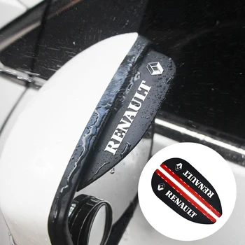 

2pcs Car Styling Soft Rubber Rearview Mirror Rain Eyebrow For RENAULT ARKANA Alaskan KOLEOS Espace Frendzy Car Rainy Accessories