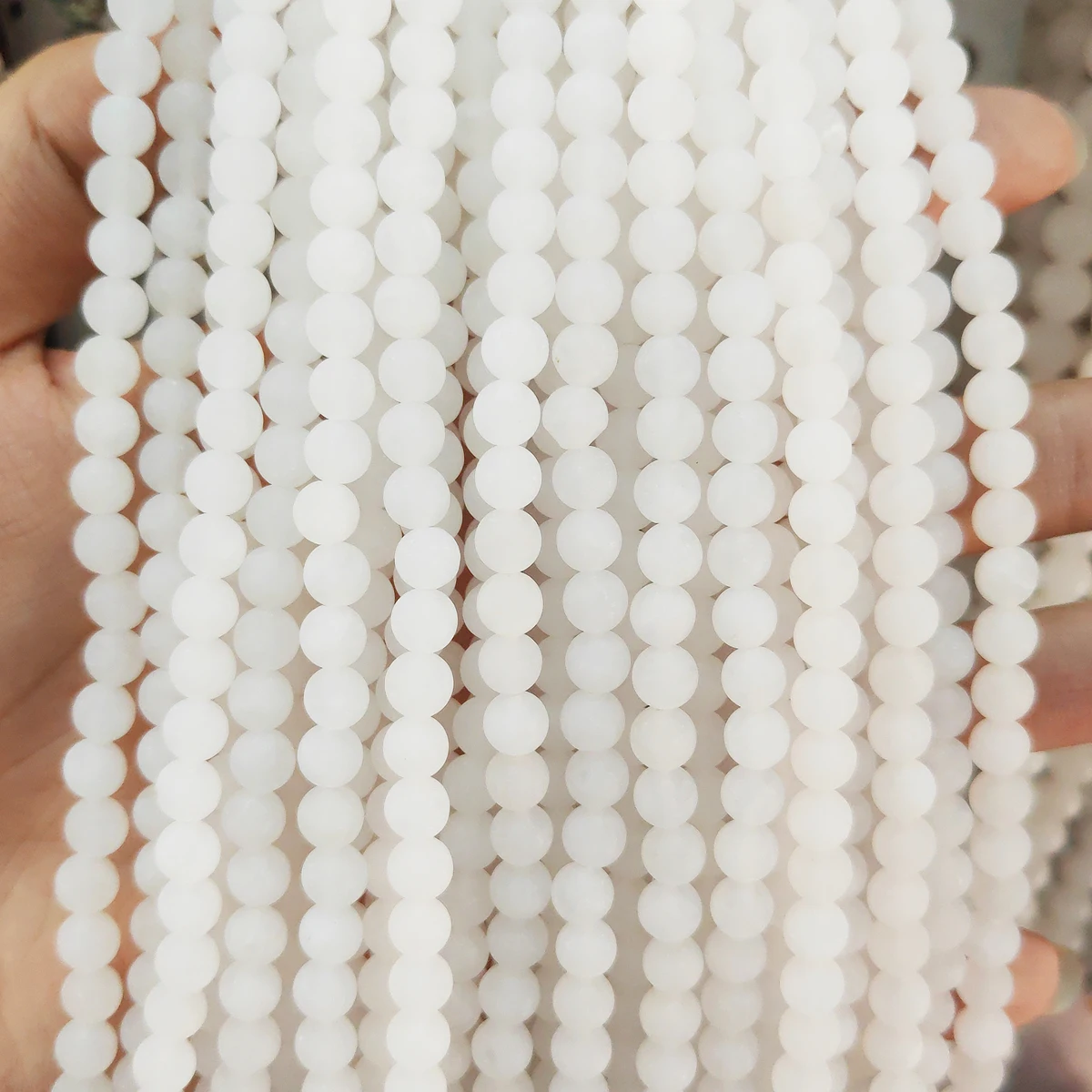 

Natural stone Beaded 4/6/8/10/12mm Round Isolation loose beads for Jewelry Making DIY Necklace Bracelets Accessories