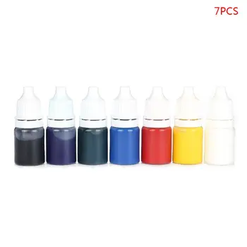 

7 Pcs/Set DIY Jewelry Making Tool Resin Drops Highly Concentrated And Transparent Color pure Oily Pigments